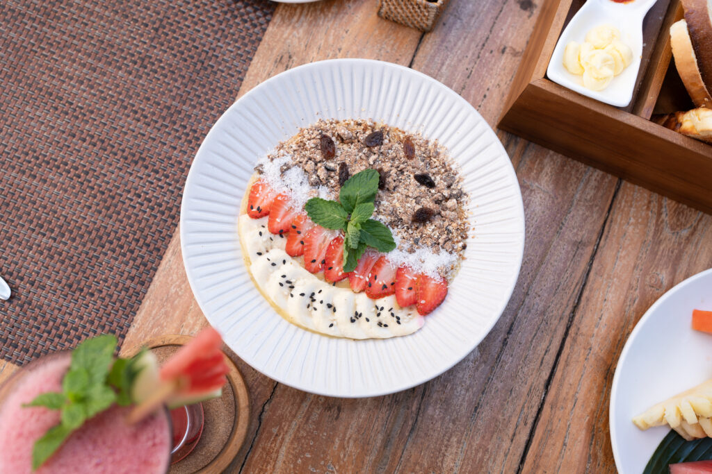 Authentic farm-to-table dining experience at Kailasha Sebatu, Bali